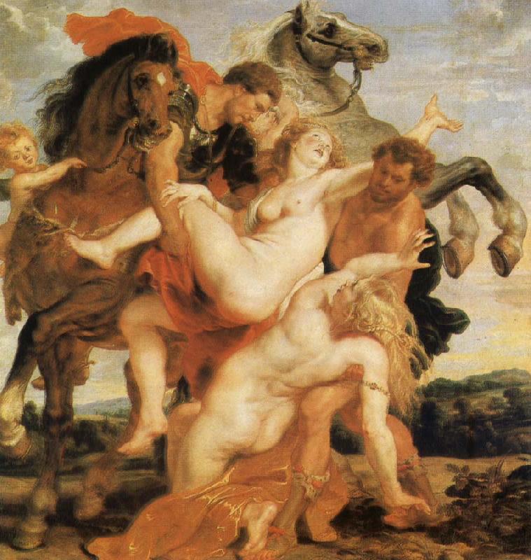 Peter Paul Rubens The robbery of the daughters of Leucippus oil painting image